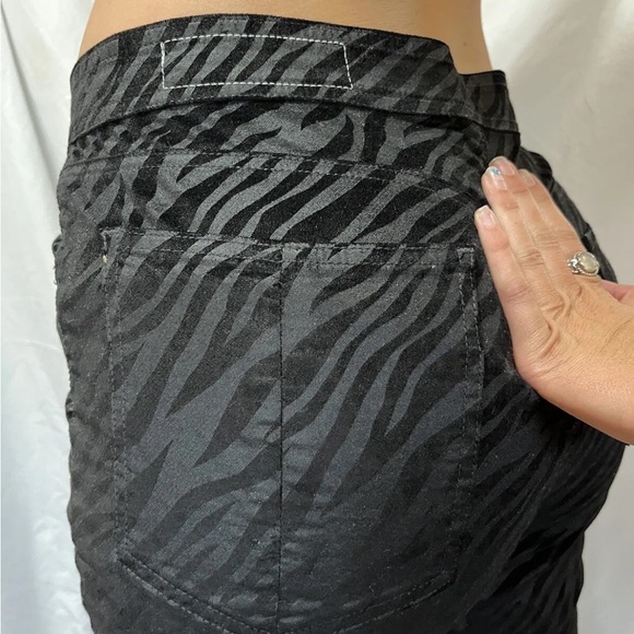 Rag & Bone black zebra pants - Picture 6 of 9